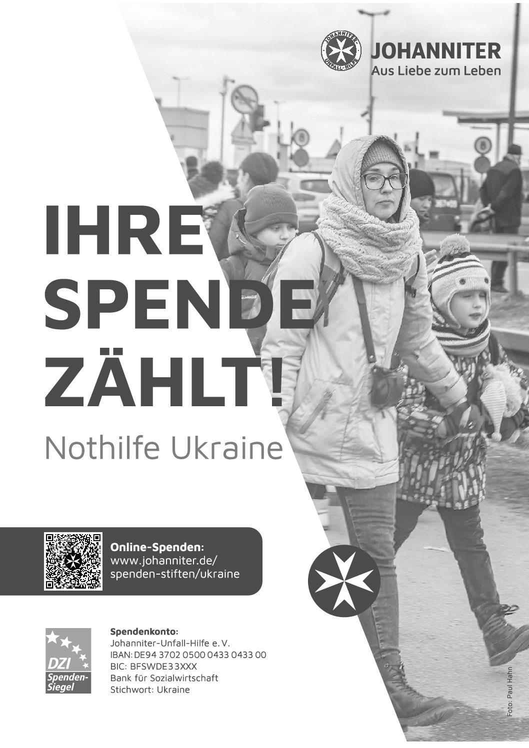 Johanniter Nothilfe Ukraine - Freianzeigen.de MEDIA